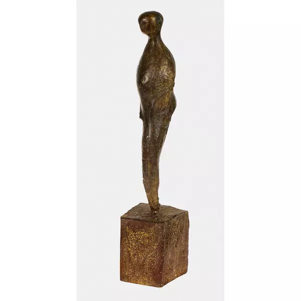 Abstrahierte stehende Figur