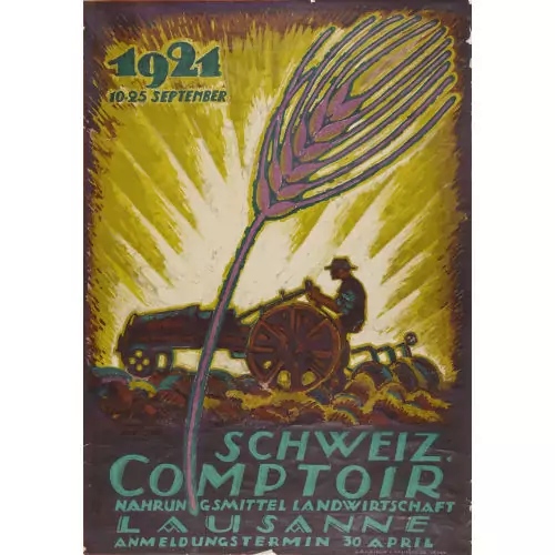 "Schweiz. Comptoir Lausanne 1921"