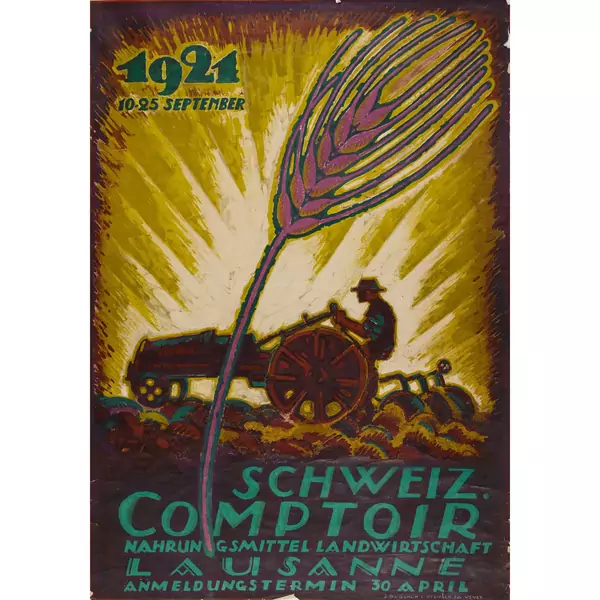 "Schweiz. Comptoir Lausanne 1921"