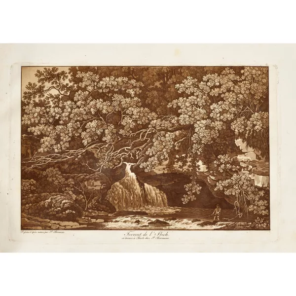Peter Birmann — Philippe Bridel: "Voyage pittoresque de Basle à Bienne par les vallons de Mottiers-Grandval".