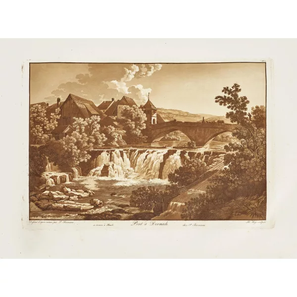 Peter Birmann — Philippe Bridel: "Voyage pittoresque de Basle à Bienne par les vallons de Mottiers-Grandval".