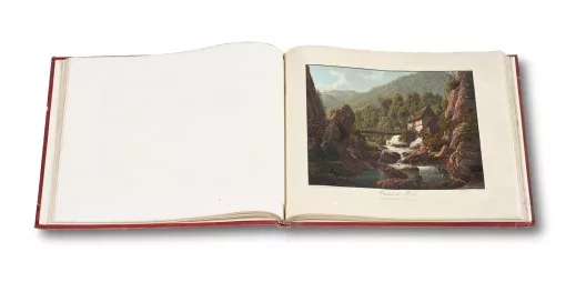 Peter Birmann — Voyage pittoresque de Basle à Bienne par les vallons de Mottiers-Grandval