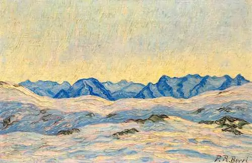 PETER ROBERT BERRY — Wintermorgen (Berninapass). — Koller Auktionen