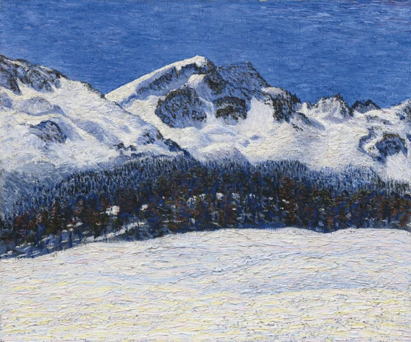 Peter Robert Berry — Winterlandschaft, Corvatsch