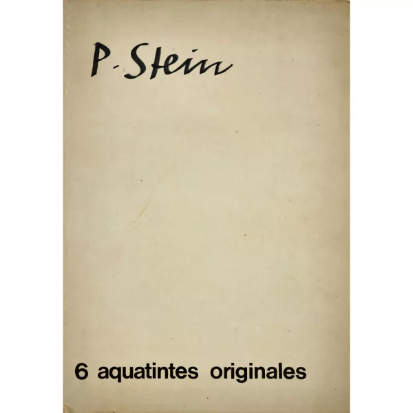 Peter Stein — "6 lithographies originales".