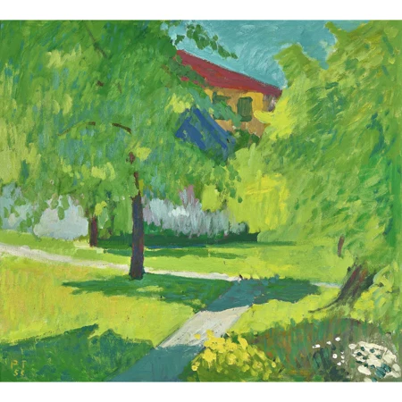 Sommerlicher Park