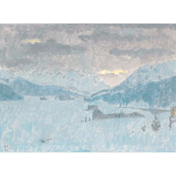 Peter Thalmann — WINTERLICHES ENGADIN, 1972 WINTER IN ENGADIN, 1972