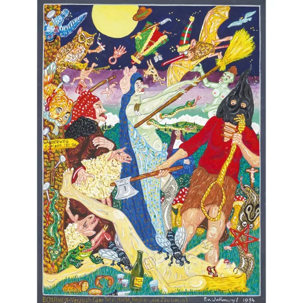Peter von Wattenwyl — "Equinox-Versuch (der Tote, Hirte, Henker, Die Zauberin)".