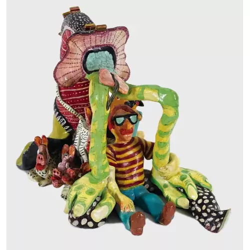 Surreale Figurengruppe