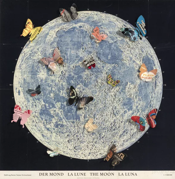 Peter Wüthrich — "Tropique du papillon des livres-la lune-"