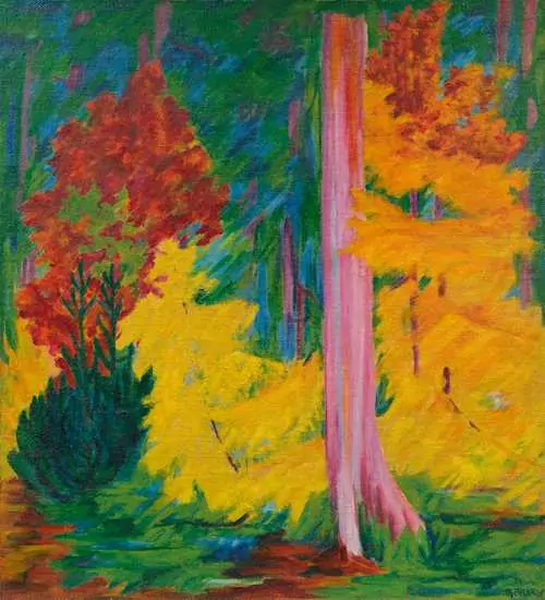 PHILIPP BAUKNECHT — Herbst im Wald. 1920–24. — Koller Auktionen