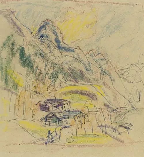 PHILIPP BAUKNECHT — Landschaft in den Bergen. — Koller Auktionen