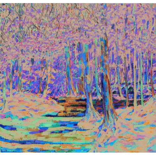 Philipp Bauknecht — Expressive Waldpartie.