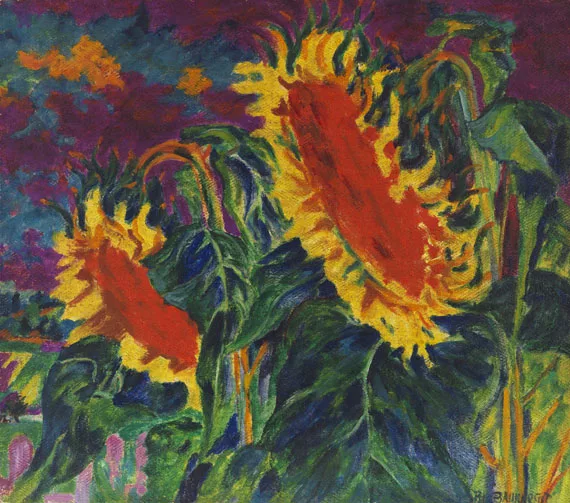 Philipp Bauknecht — Zwei Sonnenblumen