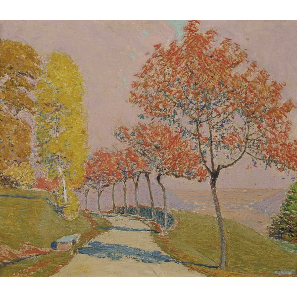 Philippe Robert — "Macolin. La route des Cerisiers".