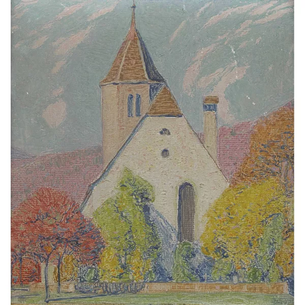 Philippe Robert — "Orvin. Un petit temple au soleil".