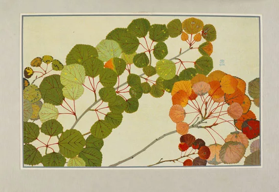 Philippe Robert — Feuilles d'automne. 1909.