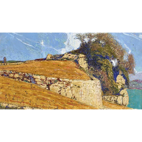Philippe Robert — Felsen bei Tüscherz am Bielersee.