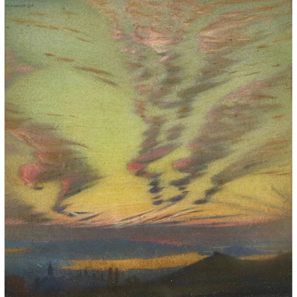 Philippe Robert — "Crépuscule (Lac Bienne)".