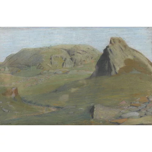 Philippe Robert — Berglandschaft im Sommer.