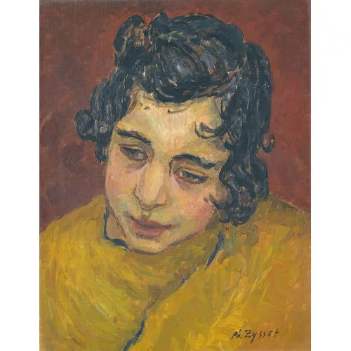 Philippe Zysset — Porträt einer jungen Frau.