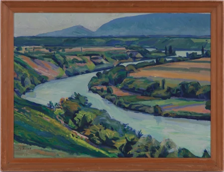 Le Rhône et le Salève