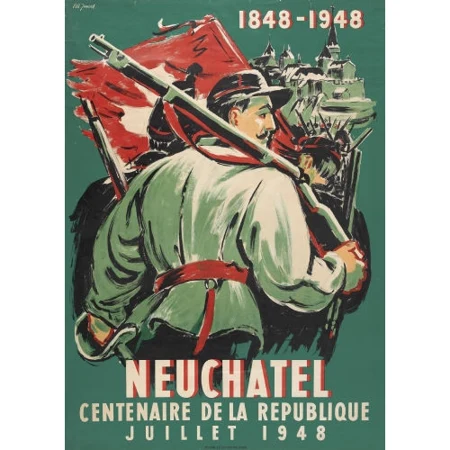 "Neuchâtel Centenaire de la République 1948"