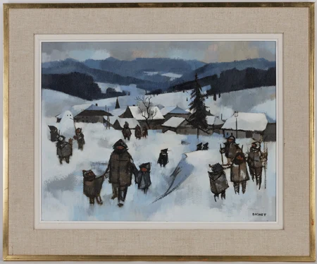Jeux d'hiver à Chantégrue