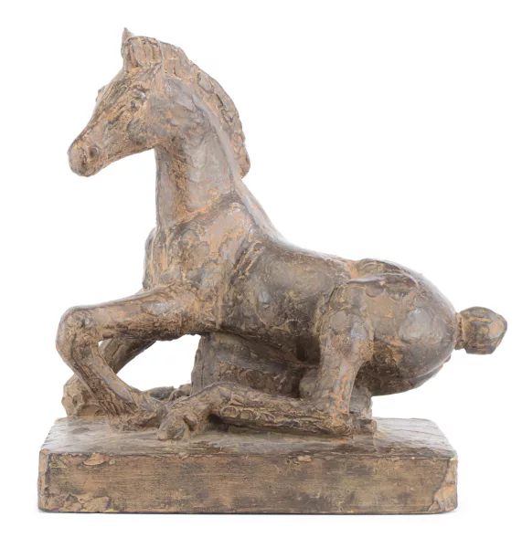 Pierre Blanc — Pierre BLANC (1902-1986) "Poulain se levant"