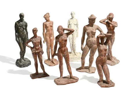 Femmes nues debout