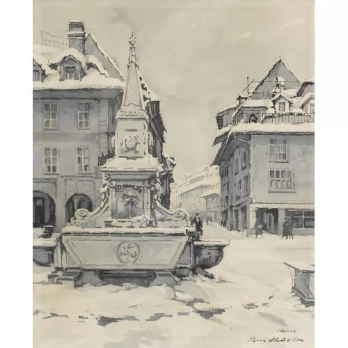 Pierre Châtillon — Der Gesundheitsbrunnen in Bern.