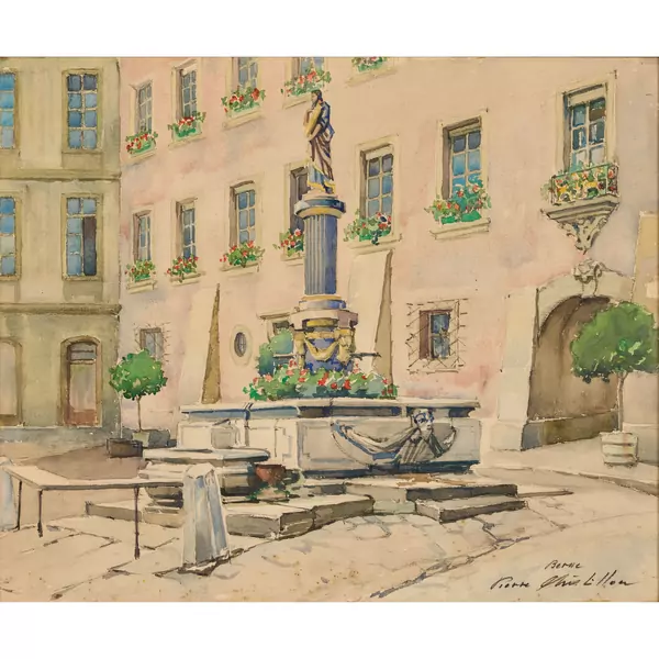 Der Mosesbrunnen in Bern
