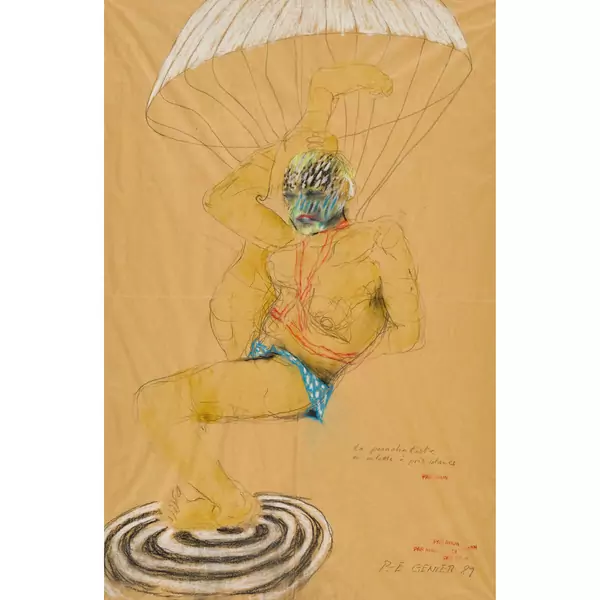 "La parachutiste"