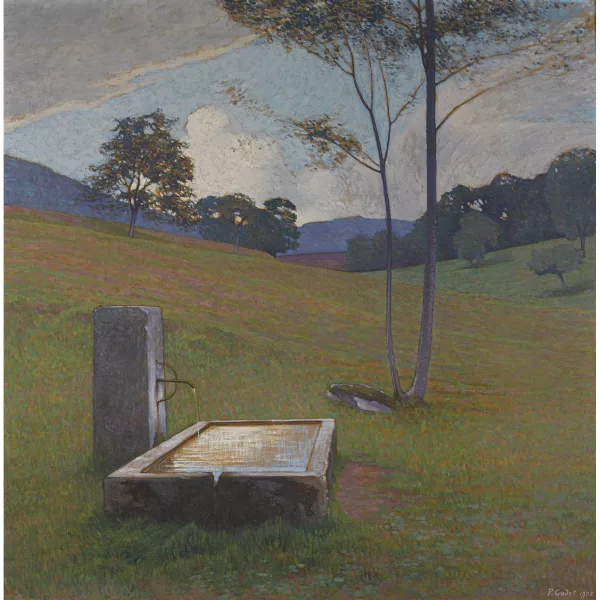 Pierre Godet — "La Fontaine".