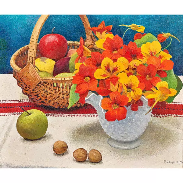 "Capucines et pommes"