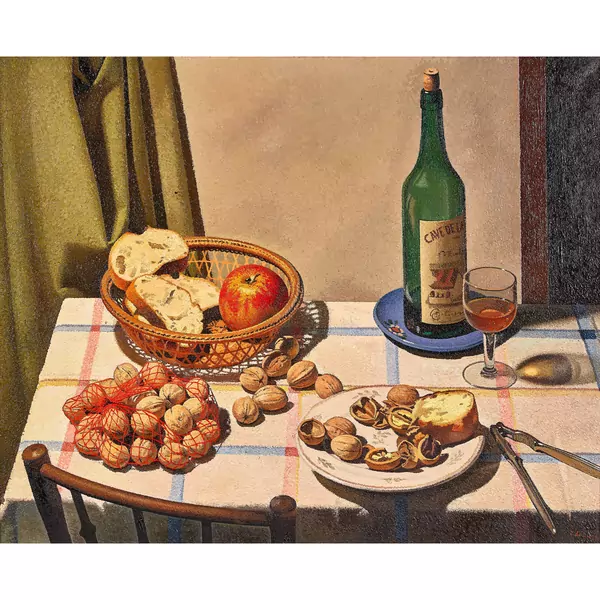 "Le vin et les noix"