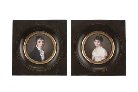 François-Paul et Victoire Catherine Elisabeth Sarasin (née Rigaud)