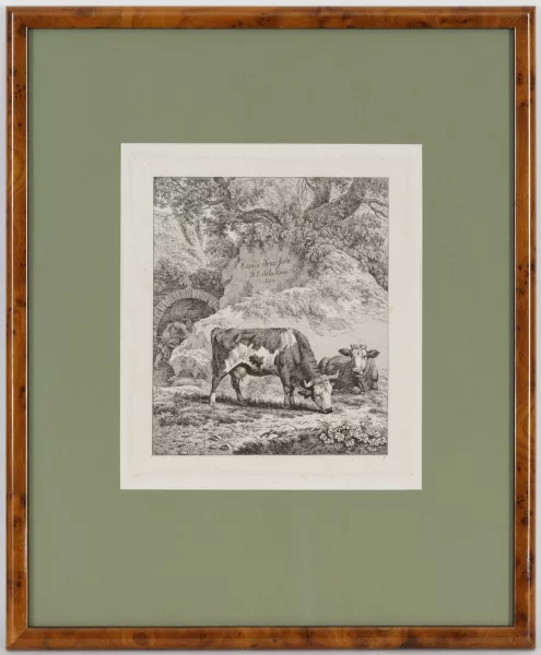 Pierre-Louis De la Rive — Vaches au pré