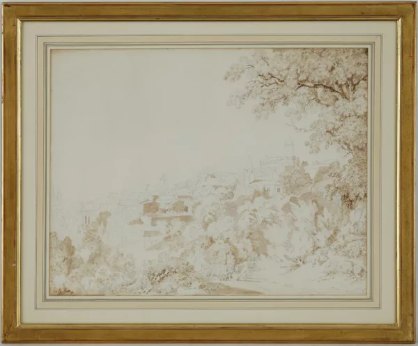 Pierre-Louis De la Rive — Pierre Louis de la Rive (1753-1817), \Vue d'Aubonne,