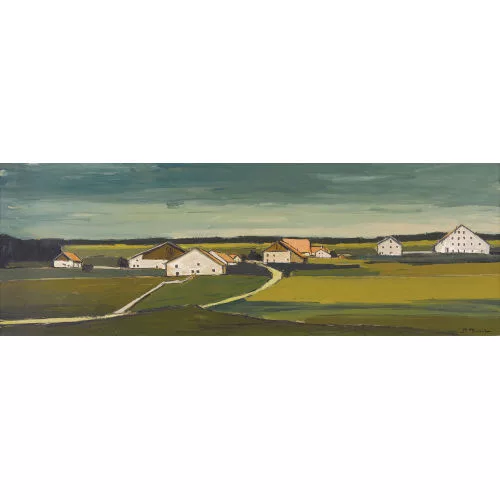 Pierre Michel — Landschaft im Jura.
