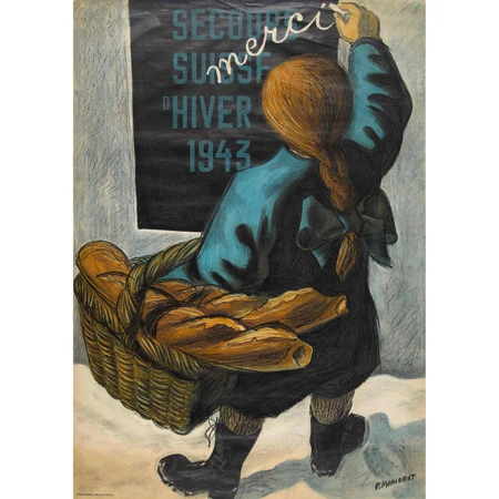 "Merci, Secours Suisse d′Hiver 1943"