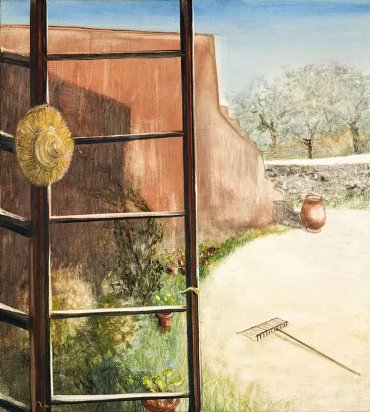 Pierre Montant (1941) — "Scène de jardin",