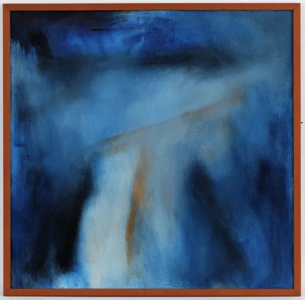 Pierre Terbois — Composition en bleu,