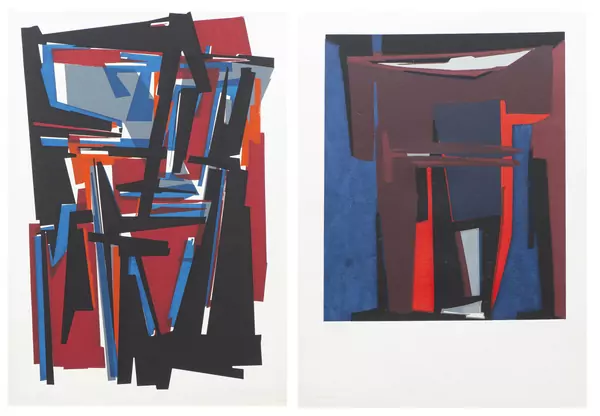Pierre TERBOIS (1932-2006), "Verticale", sérigraphie couleurs — DognyAuction