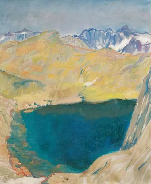 PIETRO CHIESA — Alpsee. — Koller Auktionen