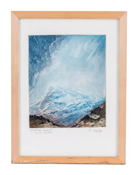 Pietro Sarto — Sion vu de Nendaz,