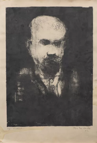 Pietro Sarto — Pietro SARTO (1930), 'Portrait d'homme'