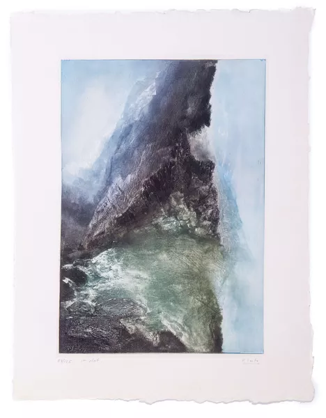 Pietro Sarto (né en 1930), Le Rhône au bois de Finges 1985-1986 — DognyAuction