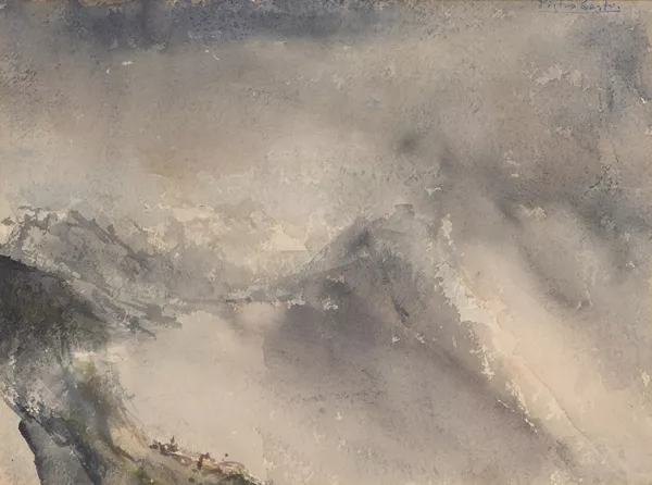 Pietro Sarto (1930), "Le lac Léman et le Lavaux" — DognyAuction