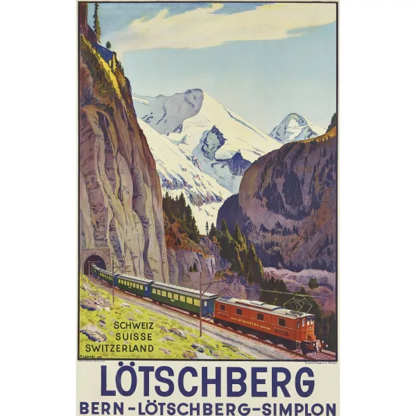 Plinio Colombi — "Lötschberg".